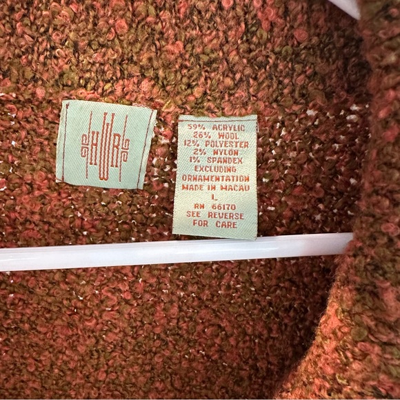 ANTHROPOLOGIE Jacket Cardigan Blazer Coat Sweater with Velvet Detail and Stretch - Picture 3 of 7